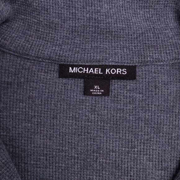 Michael Kors Casual Pullover Long Sleeve Outdoor Jacket Mens Size XL Gray - Picture 3 of 9